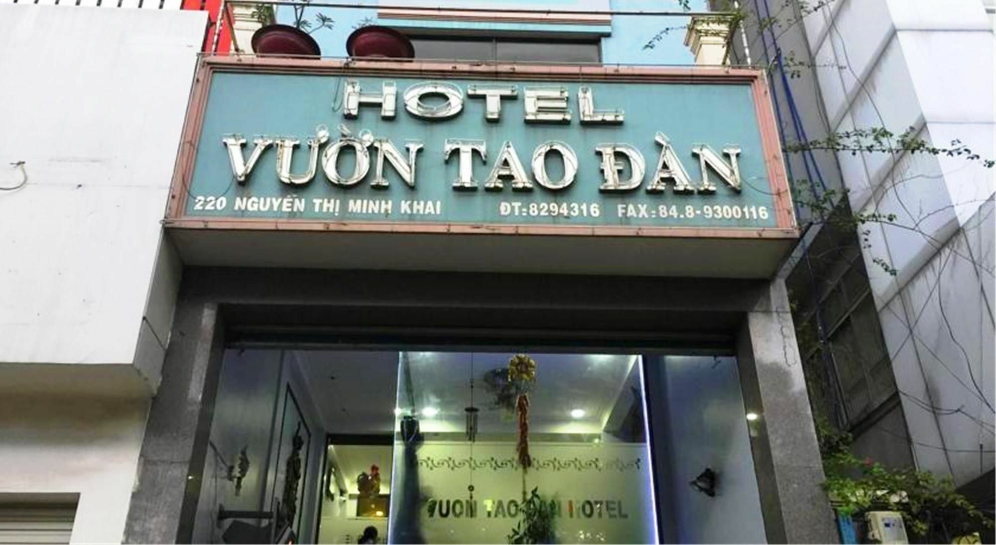 Vuon Tao Dan Hotel Ciudad Ho Chi Minh  Exterior foto
